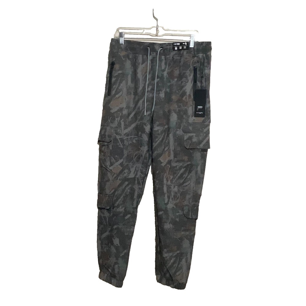 Public supply nyc flex tech cargo joggers NWT camouflage men's pants L‎